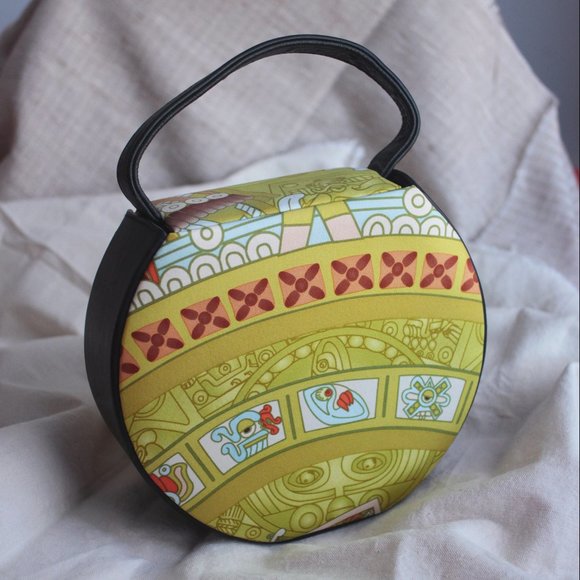 *On hold* Pineda Covalin Silk Round Handbag - Picture 3 of 7
